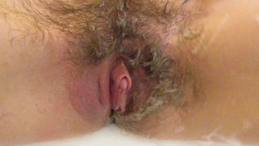 Shaving Off My Extreme Hairy Big Clit Pussy Lips And Asshole In