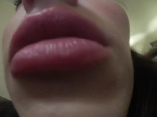 British Girlfriend Wants To Tease With_Her Tongue andMouth