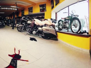 004 - Model Lola - Bikes And Babes Tv Sexy Vr Clips - 3Dvr180