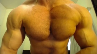 No Cumshot Flexing Followed By Jackoff