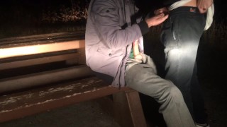 The Pullout At The Rest Area Becomes A Boner Sucking Session