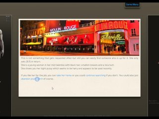 [Hornstown Walkthrough #1] Hire A Male And Female Prostitute Uncensored