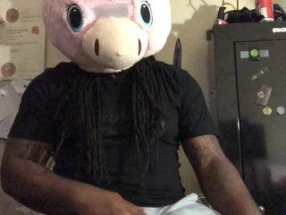 Horny Unicorn Clothed Jerking Off - Part01