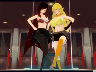 [CM3D2] - RWBY Hentai,Group Sex WIth_Ruby Yang And Blake