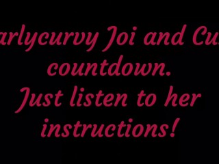 Listen to Carlycurvy give you Joi and cum countdown_instructions