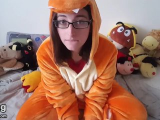 Playing In Front Of My Daddy In My Charmander Kigu