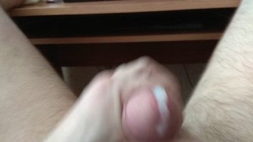 POV solo guy watching porn and training stamina, hardly ...