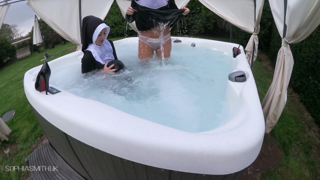 Naughty Nuns Get Wet - Natalia Forrest, Sophia Smith