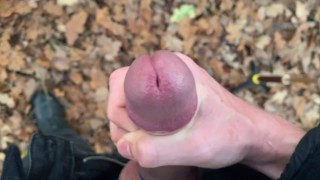 Teenager Wears Cock Ring For The First Time HARD ORGASM OUTDOORS DICK