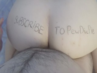 Doing our part_to win the war Subscribe_to PewDiePie