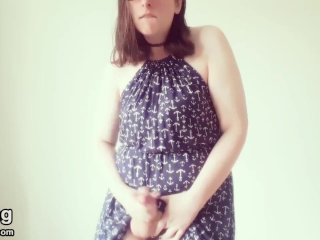 Getting Off In A Dress