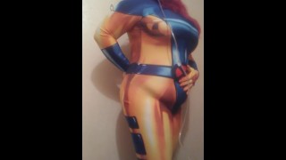 Belly Shiny X-Men Cosplay Fast Large Pump Inflation