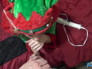 18 Yo Blonde ElfW/Braces Gets_Fucked by Santa