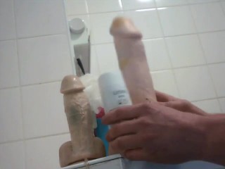 suction dildos lil n large