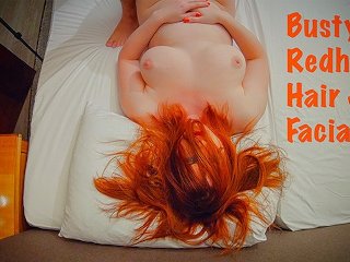 Hairjob And Facial Cumshot Torture Long Hair Ginger Redhead Busty Teen