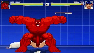 Ryu Is Fucked By The Incredible Hulk
