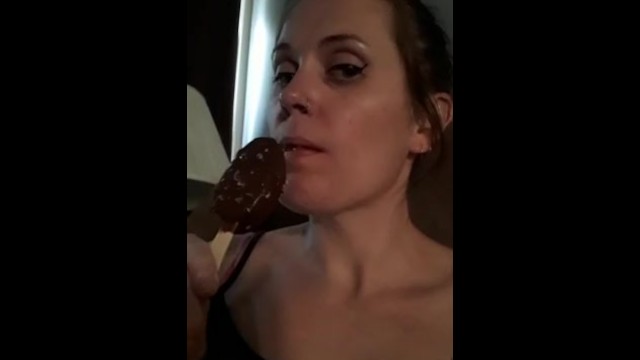 Amateur;Blowjob;MILF;Exclusive;Verified Amateurs;Solo Female ice-cream, simulated-blowjob, simulated-sex, blowjob