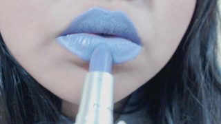 320px x 180px - Unusual Colored Lipstick Application - Pornhub.com