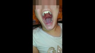 Kink Girl With A Big Mouth And A Long Tongue Pt2