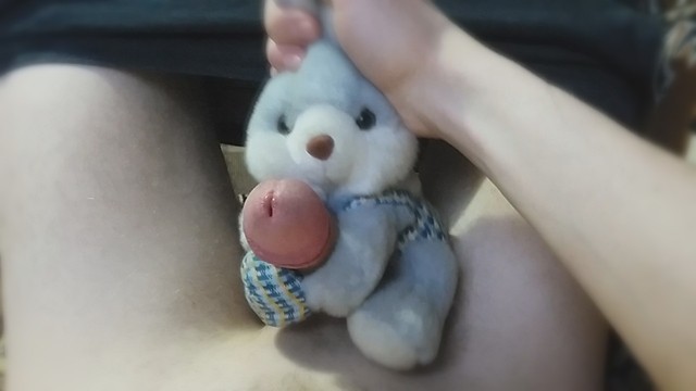 Stuffed Animal Masturbation - Plush Rabbit Helped me Cum - Masturbation with Soft Toy - Pornhub.com
