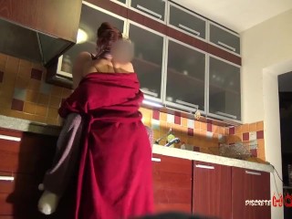 Mother and_stepdaughter from Romania_have lesby sex in the kitchen