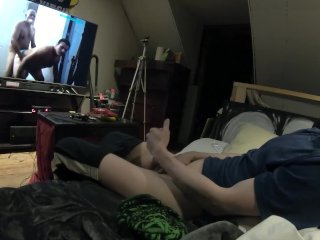 Str8 Stepbrother Caught Watching Gay Porn (Flint-Wolf.com)