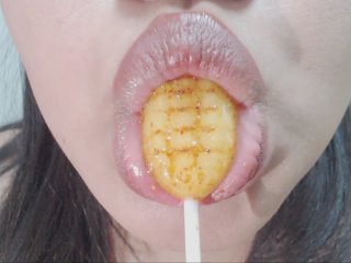 Asmr Sensual Lolipop Sucking Sounds