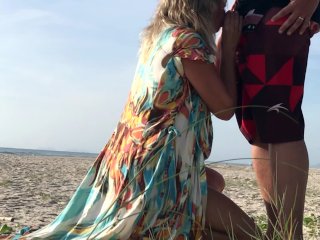 Real Amateur Public Standing Sex Risky on the Beach!!! People Walking_Near