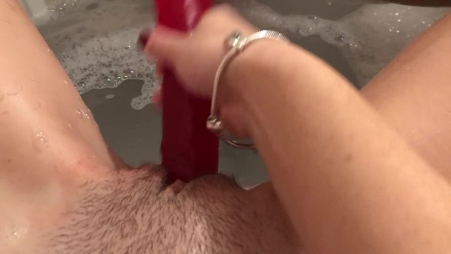 Dildo fuck in shower 5