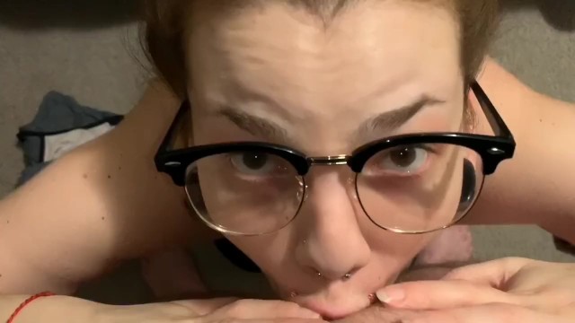 640px x 360px - POV Horny Red Head Wanted a Facial, so I Told her Gag on my Cock First! -  Pornhub.com