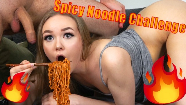 640px x 360px - Fire Noodle Challenge while getting Fucked - miss Banana - Pornhub.com