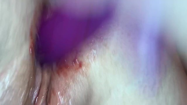 Getting fucked from behind on my period  messy period sex