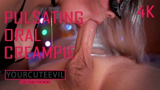 ORAL CREAMPIE 2160P HOMEMADE BLOWJOB PULSATING