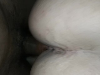 Cock in tight pussy...