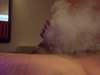 Bisexual Richard Rixxx Blows Clouds On Huge Cock And Strokes & Shoots