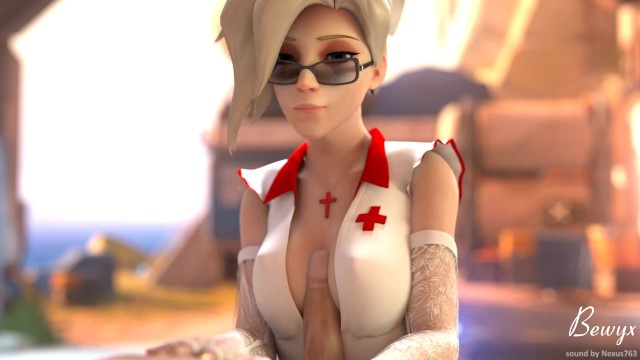 Mercy Nursey From Overwatch Titfuck Thumbzilla