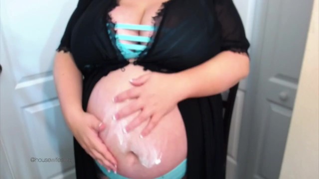 Pregnant belly lotion 8