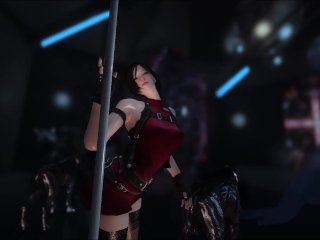 Skyrim Ada Wong's Sexy Pole Dance