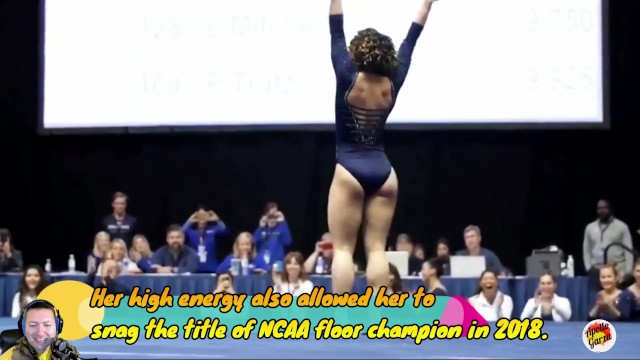 Gymnast Spandex - Babe Katelyn Ohashi Gymnast viral video w/ ItsMeApolloG