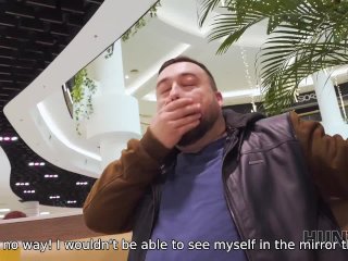 HUNT4K. I Bought Slutty Wife in the Mall and Fucked_in the_Restroom