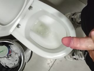 Masturbation In Public Restroom