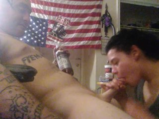 Teen Deepthroat Sloppy Blow