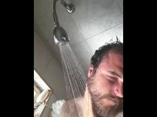 20 Year Old Takes A Hot Shower
