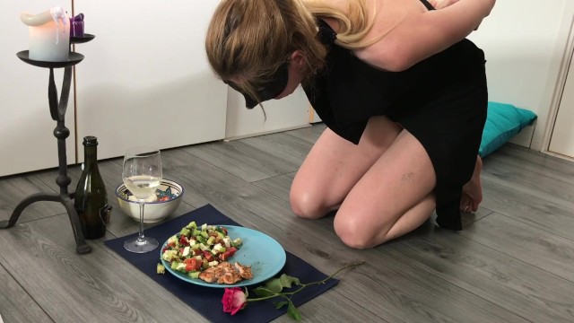 Food Torture Porn - Submissive Painslut's Valentine's Dinner- Burns, Cries, Begs and Squirts...  - Pornhub.com