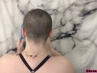 All Natural Babe Films Head ShaveFor First_Time