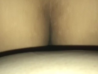 Wifey wet pussy creampie POV cock_ride PT 2