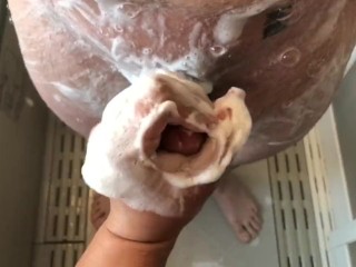 Wet Soapy Handjob with MilaLoves (cumshot)