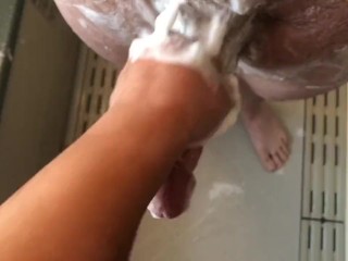 Wet Soapy Handjob with MilaLoves (cumshot)