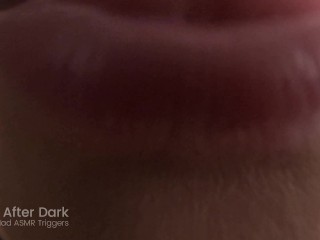 ASMR Lens &Ear Licking, Kissing and Moaning_[Close-up]