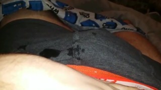 Pee In His Underwear A Teen Boy Pees On His Bed